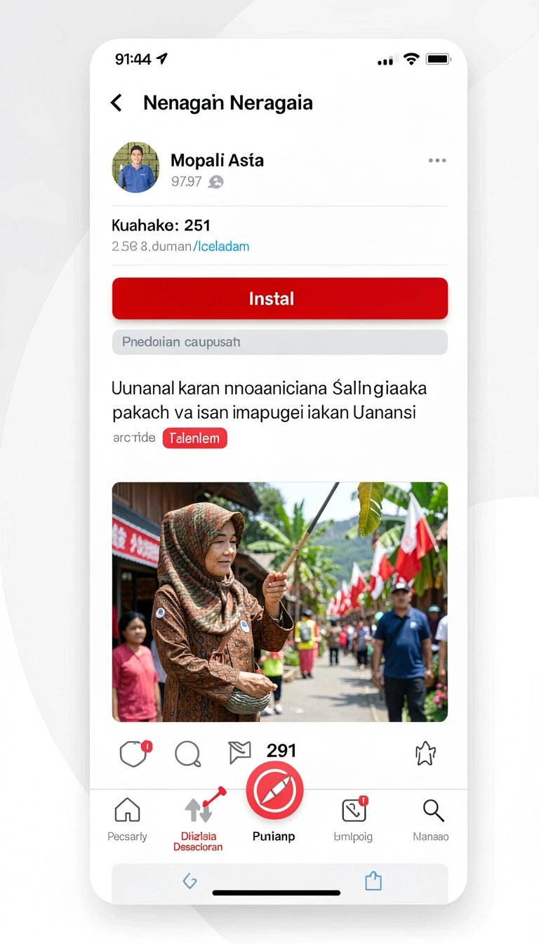 Panduan Instalasi Aplikasi stadium77 di Android screenshot